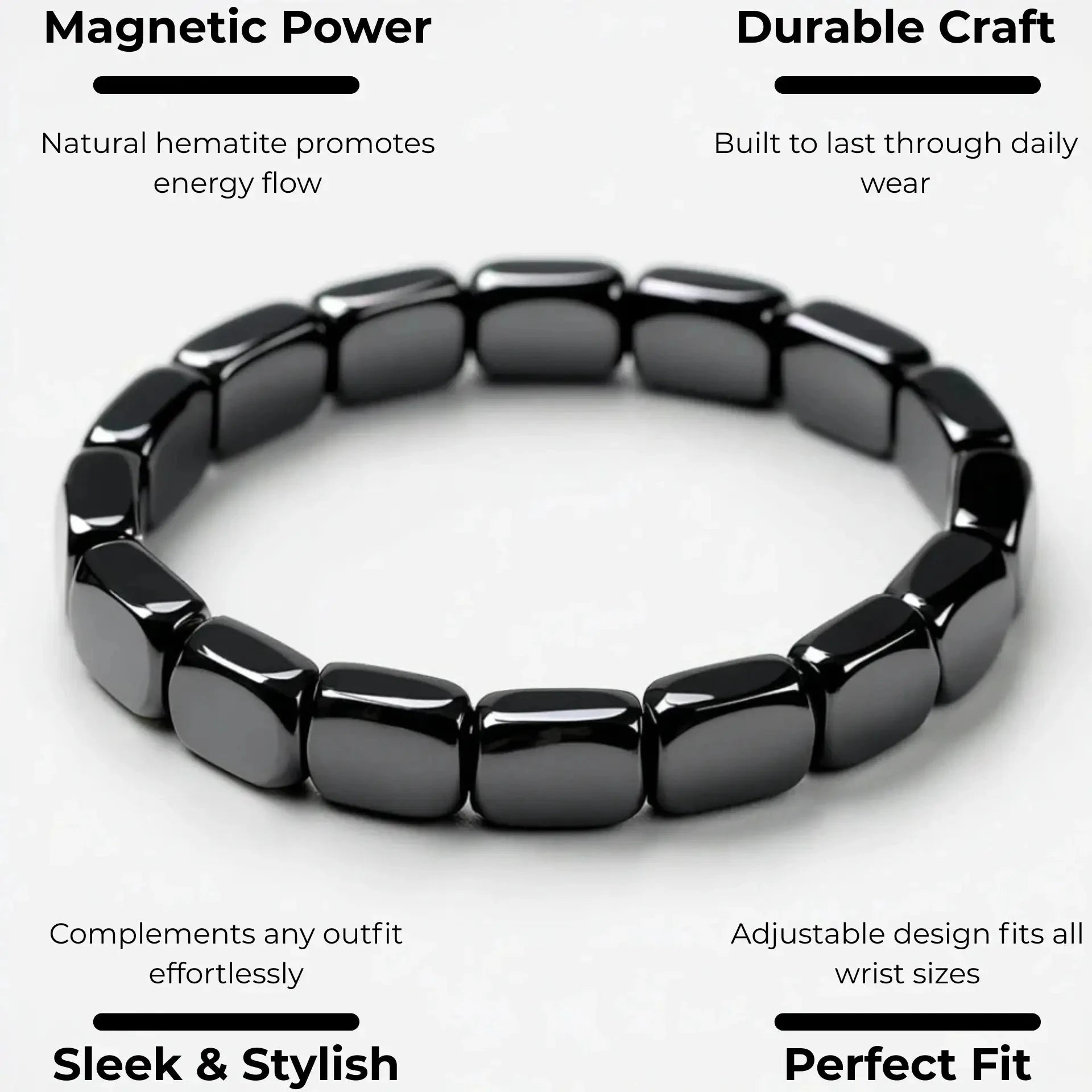 Neyros Hematite Bracelet NEYROS